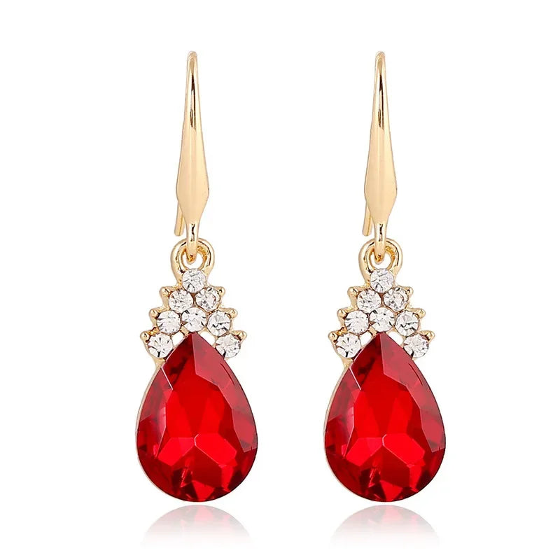 Gold Crystal Bridal Jewellery Set